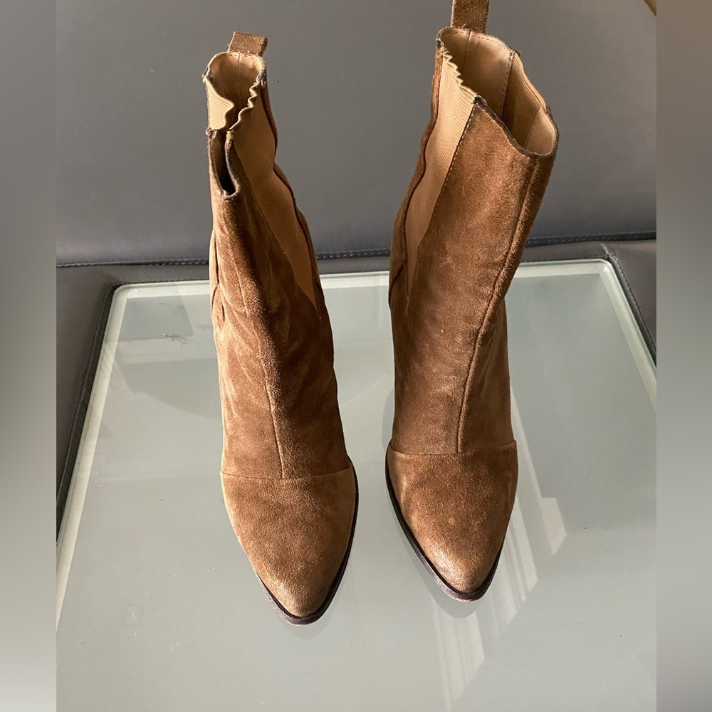 Joe's Jeans Tan Suede Boots